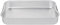 Vogue K422 Aluminium Roasting Dish 320X215X50mm Baking Oven Tray Roaster, Silver