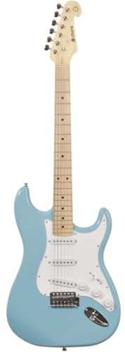 Chord 174.537UK CAL63 Professional Electric Guitar Surf Blue, One Size