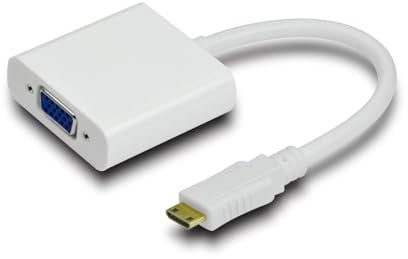 MicroConnect Spain HDMIVGA - Adaptador HDMI Mini - VGA, color blanco