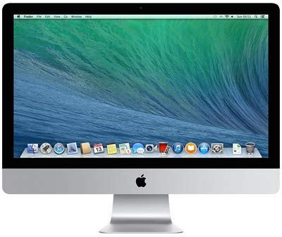 Apple iMac 21.5 (i5-4570r 2.7ghz 8gb 1tb HDD) QWERTY U.S Clavier ME086LL/A Fin 2013 Argent - (Reconditionné)