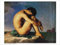 Flandrin Hippolyte Young Man Nude Kunstdruck Akt Gemälde Erotik nackter Mann Sixpack Männer 80x60cm