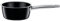 Silit Vitaliano Nero Stielkasserolle 16cm ohne Deckel, kleiner Topf 1,3l, Kochtopf klein, Nudeltopf, Milchtopf Induktion, Silargan Auslaufmodell, schwarz