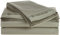 Ägyptische Baumwolle Fadenzahl 800 Oversize Tabelle Set massiv, graugrün, Volle Größe