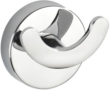 WENKO Vacuum Loc®, Crochet Ventouse Salle de Bain sans perçage, Diamètre 6 cm, Charge 33 kg.