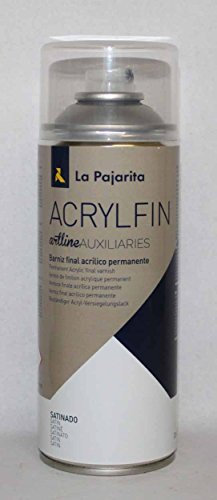 BARNIZ ACRYLFIN SPRAY Satinado 400 ml LA PAJARITA