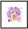 Photo Style Kunststoff Bilderrahmen quadratisch Foto Rahmen Picture Frame Collage: Farbe: Schwarz | Format: 50x50