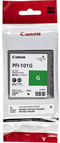 Canon LUCIA PFI-101 G - Green - original - ink tank - for imagePROGRAF iPF5000, iPF5100, iPF6100, iPF6200(0890B001AA)