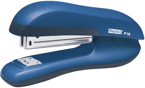 Rapid F18 Full Strip Stapler, 30 Sheet Capacity, Includes Staples, Stapling, Tacking and Pinning, Aqua Blue, 23811102