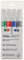 Whitebox White Chisel Assorted Pack of 4 Whiteboard Markers