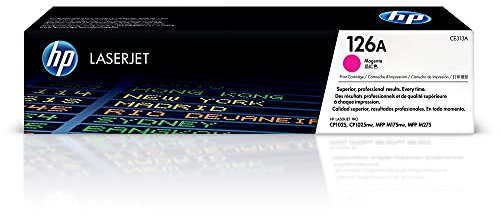 HP 126A (CE313A) Magenta Original Toner für HP Color Laserjet Pro CP1025, M175, TopShot Laserjet Pro M275