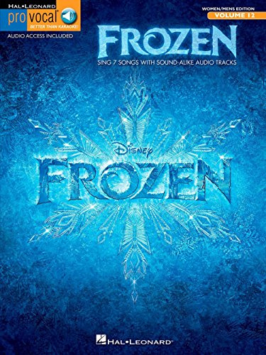 Hal Leonard Frozen - Pro Vocal Songbook & Online Audio For Women/Men Volume 12