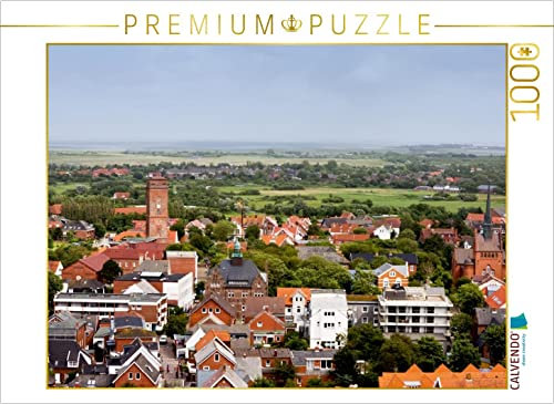CALVENDO Puzzle Blick vom neuen Leuchtturm 1000 Teile Puzzle quer | Lege-Größe cm Foto-Puzzle für glückliche Stunden