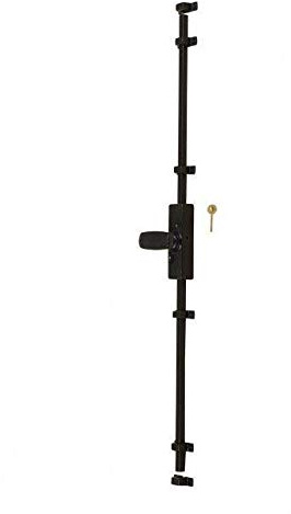 Kirkpatrick Espagnolette French Door Bolt (5135) - Antique Black