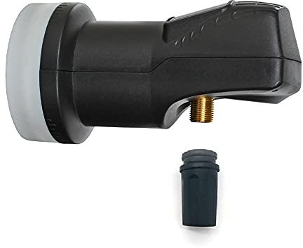 ARLI Universal Single LNB 0.1 dB – 1 Teilnehmer HDTV 4K 8K DVB-S2 40 mm Feed Wetterschutz Digital Satelliten LNB