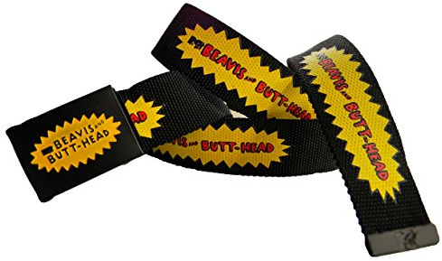 Beavis and Butt-Head Logo Gürtel schwarz