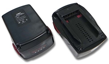 vhbw 2X Batterie Compatible avec Hilti SD 5000-A22, SF 22-A, SFC 22-A, SFH 22-A Outil électrique (4000mAh Li-ION 21,6V)