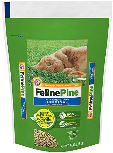 Feline Pine Cat Litter Original 7lb