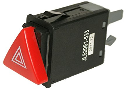 Magneti Marelli 000051013010 Warnblinkschalter | Kompatibel mit: SKODA OCTAVIA I, OCTAVIA I Combi, OCTAVIA II, OCTAVIA II Combi