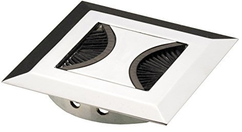 ToniTec Kabeldurchlass Kabeldose Kabeldurchführung Zinkdruckguss Zamak 80mm Chrom, Aluminium und Edelstahl halbrunde Öffnung