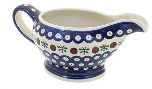 Original Bunzlauer Keramik Sauciere/Soßenschüssel 0.45 Liter im Dekor 41