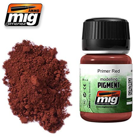 AMMO A.MIG-3017 Pigmente (35 ml) Grundierung rot, Mehrfarbig