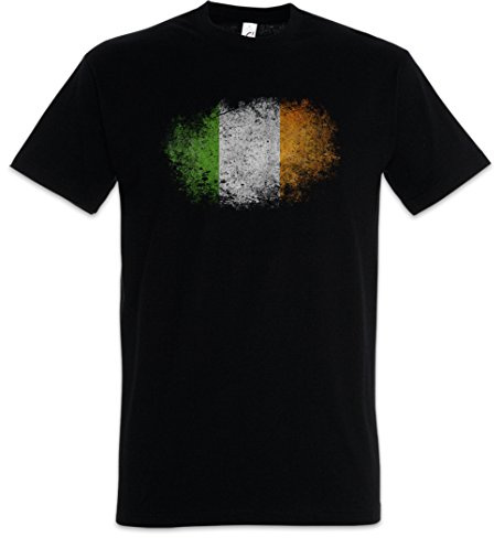 Urban Backwoods Irish Flag Vintage Herren T-Shirt