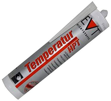 Hitzebeständiges Silikon schwarz HTP-KTU 310ml