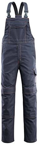 Mascot Latzhose Freibourg Größe L82cm/C44, 1 Stück, schwarz/blau, 06669-135-010-82C44