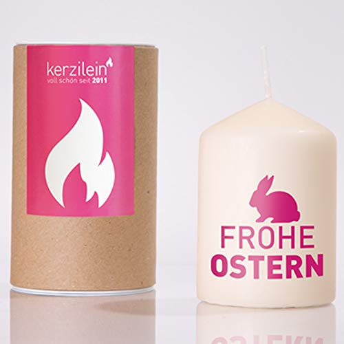 kerzilein Flämmchen, pink, Frohe Ostern
