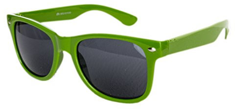Ciffre Nerdbrille Sonnenbrille Pilotenbrille Nerd Atzen Brille Brillen Dunkel Grün