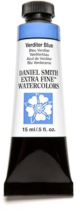 Verditer Blue Series 2, 15ml Tube Daniel Smith Extra Fine Watercolour