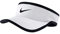 Nike Feather Light Tennis Visor White/Black Size Medium/Large