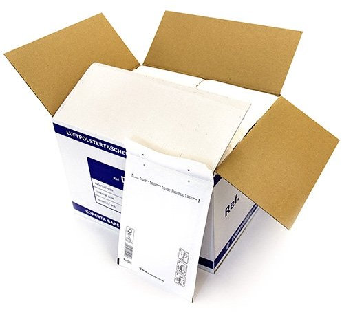 100 Luftpolsterversandtaschen Gr. D4 Weiss