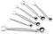 FACOM - Clé Mixte à Cliquet 10mm - 467B.JE6PB - Mécanisme à Cliquet Compact, Réversible par Levier - Angle de Reprise à 5° - Œil et Fourche Inclinés à 15° - Présentation Chromée Satinée