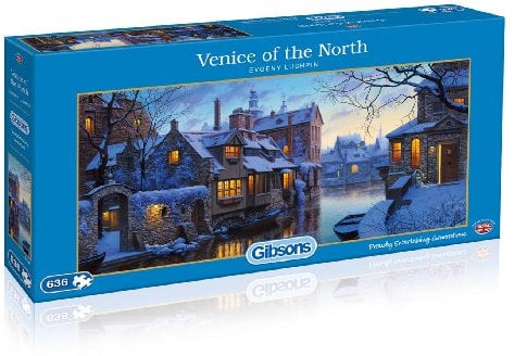 Gibsons Venice of The North Jigsaw Puzzle (636 Pieces)