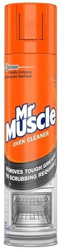 Mr Muscle Oven Cleaner, Specialist Oven Cleaning Spray for Grease & Food Spills, 300 ml