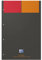 Oxford Notepad Interantional A4 Briefblock, kariert, 160 Seiten, 4fach gelocht