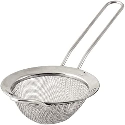 MasterClass Small Stainless Steel Fine-Mesh Sieve / Tea Strainer, 7.5 cm (3)