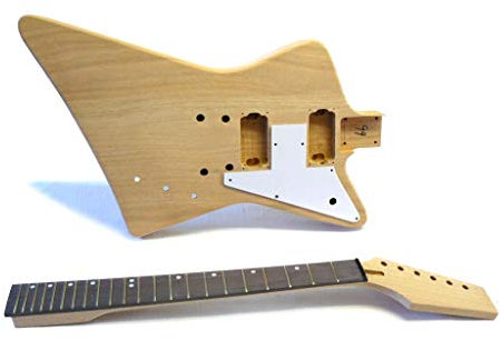 E-Gitarren-Bausatz/Guitar DIY Kit ML-Factory® Explorer-Style Mahagoni