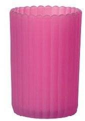 Duni Kerzenhalter Patio Fuchsia gefrostet 125x75 mm 6er Set