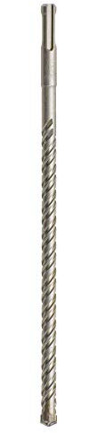 kwb Cross-Tip Hammerbohrer 262012 Professional mit SDS Plus Aufnahme (Ø = 12 mm, L = 260 mm, AL = 200 mm, 4-schneidig, einsetzbar in Hammerbohrern, auch für armierten Beton geeignet)