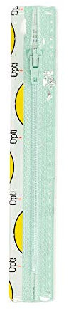 Opti S40-12-00369 Reißverschluss, 100Prozent Polyester, 00369 Grün, 12cm