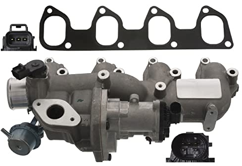 febi bilstein 45422 Abgasregelventil mit Dichtung, 1 Stück | Kompatibel mit: FORD GALAXY II, TOURNEO CONNECT, TRANSIT CONNECT