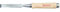 Connex COX861016 Stechbeitel mit Ulmer Heft aus Weißbuche und Chrom-Vanadium-Klinge mit Seitenfase, Breite 16 mm