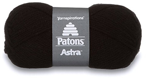 Patons Astra Garn, 50 g, Schwarz