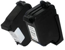 2 Druckerpatronen Tinte für HP Deskjet 810C 812C PSC 500 ersetzen HP15 und HP23 C6615DE C1823DE