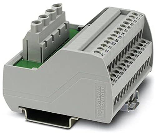 PHOENIX CONTACT VIP-2/SC/PDM-2/24 Varioface-Modul mit zwei Potentialausgleichsschienen (P1, P2) für Potentialverteilerschienen, 70.4mm Modulbreite