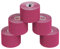 ALPIDEX 5 Rollen Kinesiologie Tape 5m x 5cm Viele Farben Anwendungsbroschüre Elastisch Wasserfest Hautfreundlich Physio Muskel Tape Set, Farbe:pink