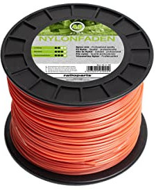 Mähfaden Copolymer 4,0mm 50m Trimmerfaden rund Nylonfaden