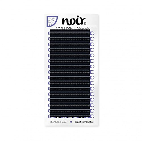 Noir Volume Lashes Mega Volume Lashes Individual 0.05 C curl 12mm Eyelash Extensions
